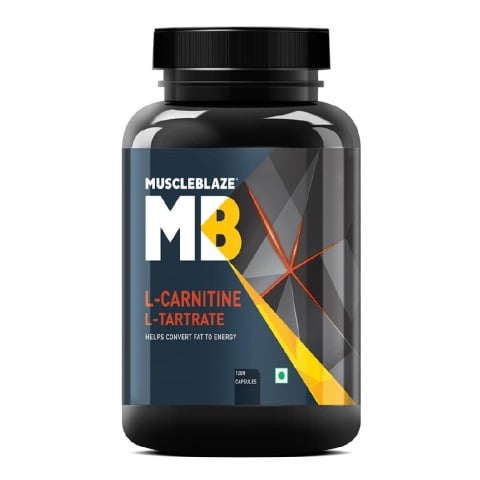 1 - MuscleBlaze L-Carnitine L-Tartrate, 120 capsules Unflavoured 1 - MuscleBlaze L-Carnitine L-Tartrate, 120 capsules Unflavoured