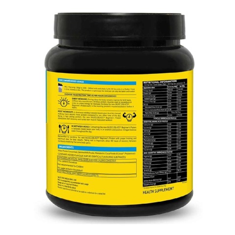 MuscleBlaze Beginner's Protein, 0.88 lb Chocolate MuscleBlaze Beginner's Protein, 0.88 lb Chocolate
