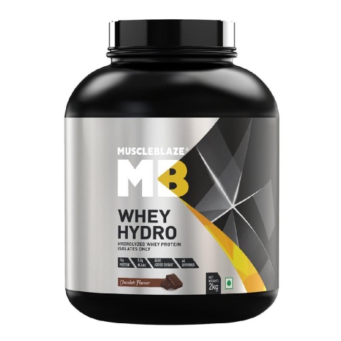 MuscleBlaze Whey Hydro, 4.4 lb Chocolate MuscleBlaze Whey Hydro, 4.4 lb Chocolate