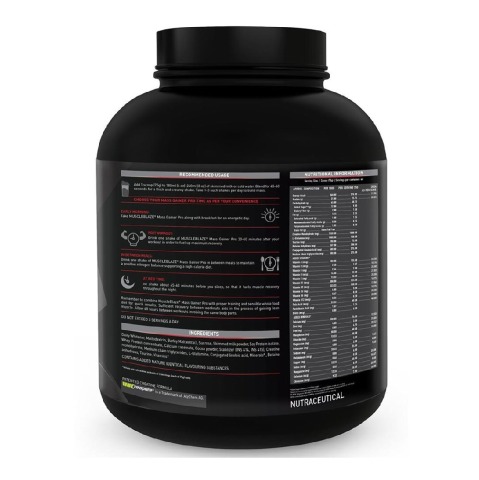 MuscleBlaze Mass Gainer PRO with Creapure, 6.6 lb Chocolate MuscleBlaze Mass Gainer PRO with Creapure, 6.6 lb Chocolate