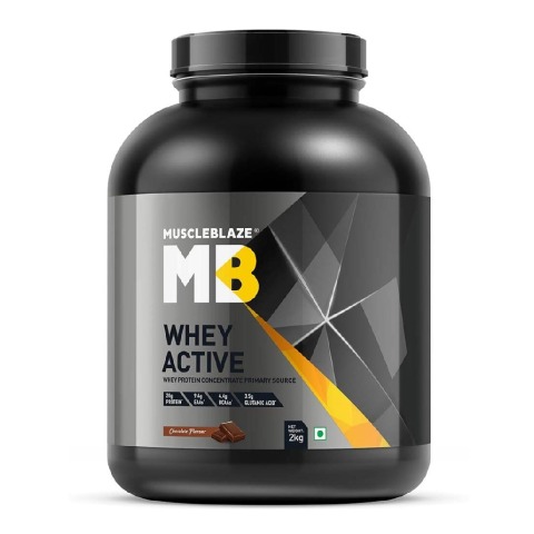 MuscleBlaze Whey Active, 4.4 lb Chocolate MuscleBlaze Whey Active, 4.4 lb Chocolate