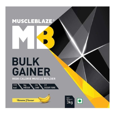MuscleBlaze Bulk Gainer, 6.6 lb Banana MuscleBlaze Bulk Gainer, 6.6 lb Banana