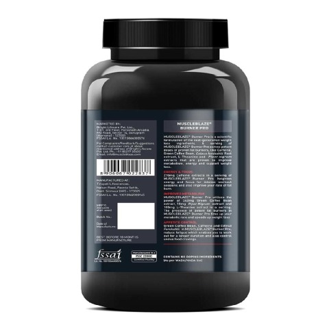 Benefits - MuscleBlaze Burner PRO Thermogenic Fat Burner, 90 capsules Unflavoured Benefits - MuscleBlaze Burner PRO Thermogenic Fat Burner, 90 capsules Unflavoured