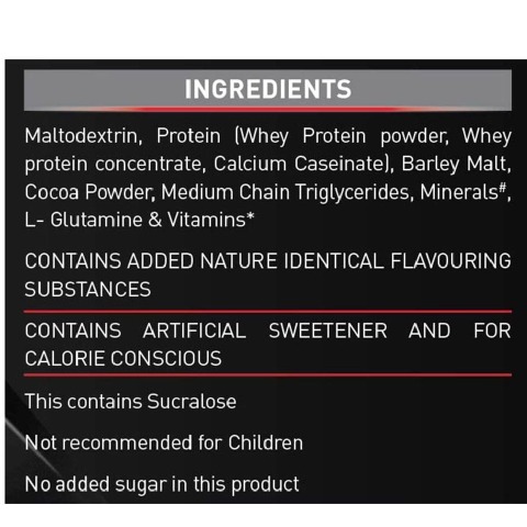 3 - MuscleBlaze Super Gainer XXL, 11 lb Chocolate(Ingredient) 3 - MuscleBlaze Super Gainer XXL, 11 lb Chocolate(Ingredient)