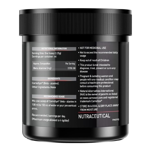 3 - MuscleBlaze Beta Alanine, 0.22 lb Unflavoured(SupplementInfo) 3 - MuscleBlaze Beta Alanine, 0.22 lb Unflavoured(SupplementInfo)