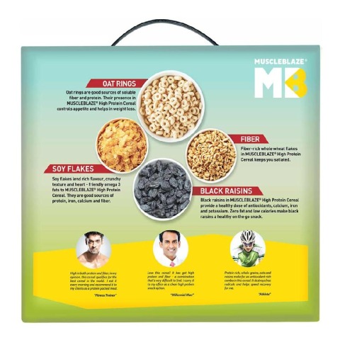 6 - MuscleBlaze High Protein Cereal, 1 kg Unflavoured 6 - MuscleBlaze High Protein Cereal, 1 kg Unflavoured
