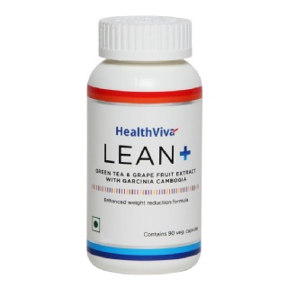 HealthViva Lean+ (Green Tea & Grape Fruit Extracts), 90 Capsules