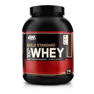 ON (Optimum Nutrition) Gold Standard 100% Whey Protein, Double Rich Chocolate 5 Lb