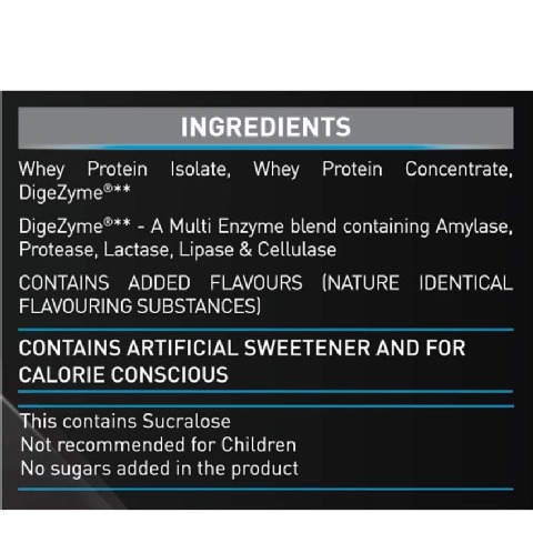 Ingredient - MuscleBlaze Whey Protein, 8.8 lb Vanilla Ingredient - MuscleBlaze Whey Protein, 8.8 lb Vanilla
