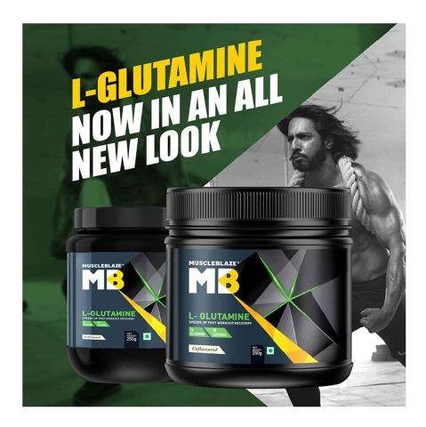 NewLook - MuscleBlaze L-Glutamine, 0.55 lb Fruit Punch NewLook - MuscleBlaze L-Glutamine, 0.55 lb Fruit Punch