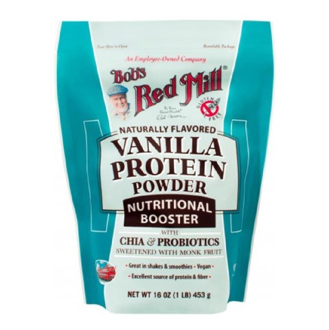 1 - Bob's Red Mill Gluten Free Nutritional Booster Protein Powder,  1 lb  Vanilla 