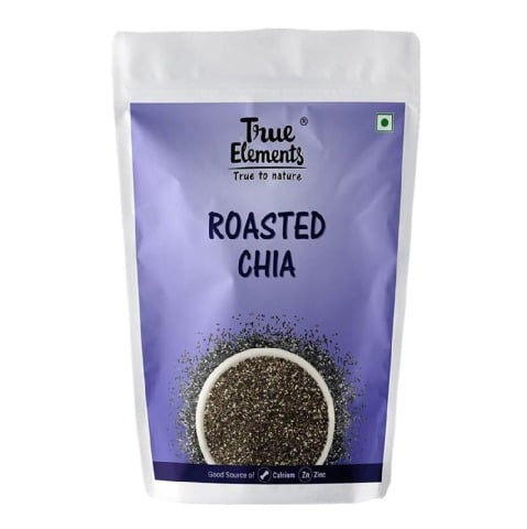True Elements Roasted Chia Seeds, 0.250 kg Unflavored