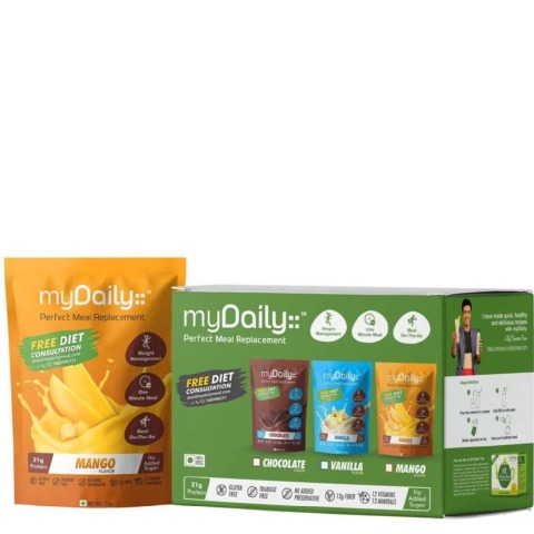 myDaily Perfect Meal Replacement Shake,  10 Piece(s)/Pack  Mango 