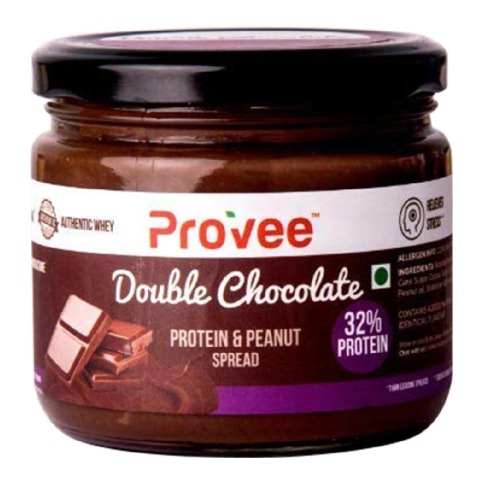 Provee Protein and Peanut Spread,  0.270 kg  Double Chocolate 