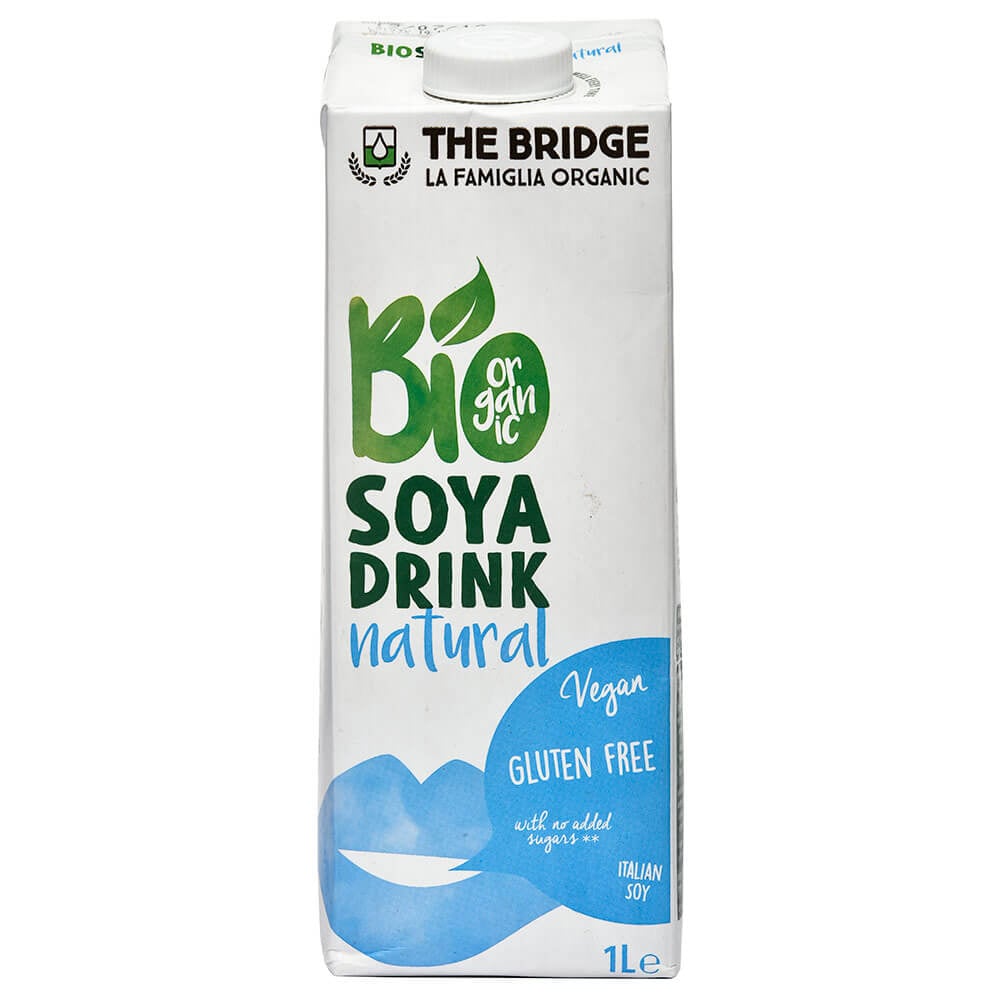 2 - The Bridge Bio Organic Soya Drink Natural Gluten and Lactose Free,  Natural  1 L 