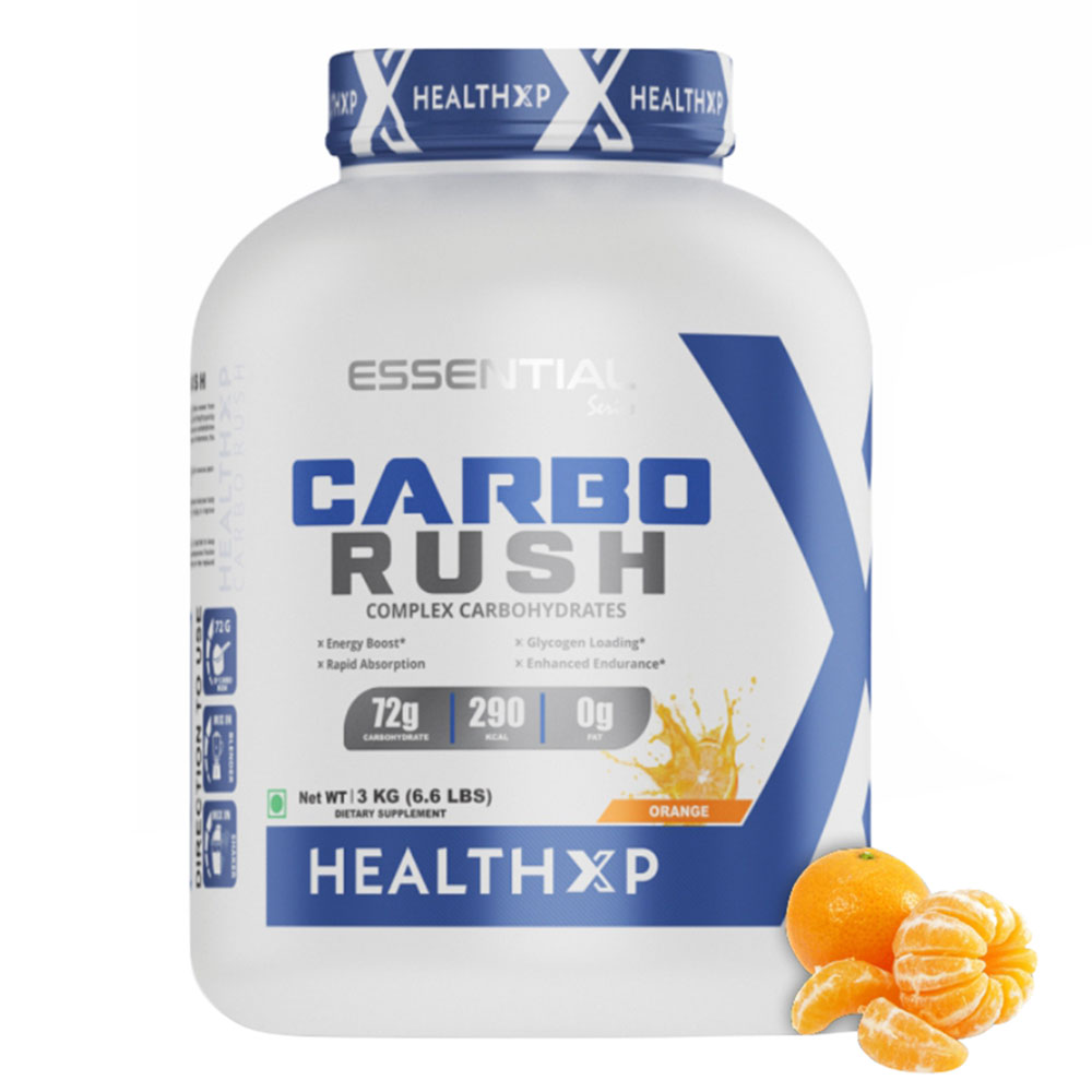 2 - HealthXP Carbo Rush,  6.6 lb  Orange 