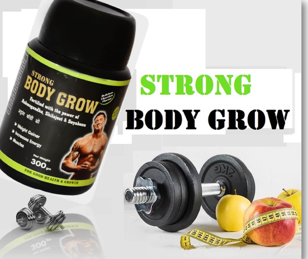 1 - Zenlife Strong Body Grow Powder,  0.66 lb  Delicious Chocolate 