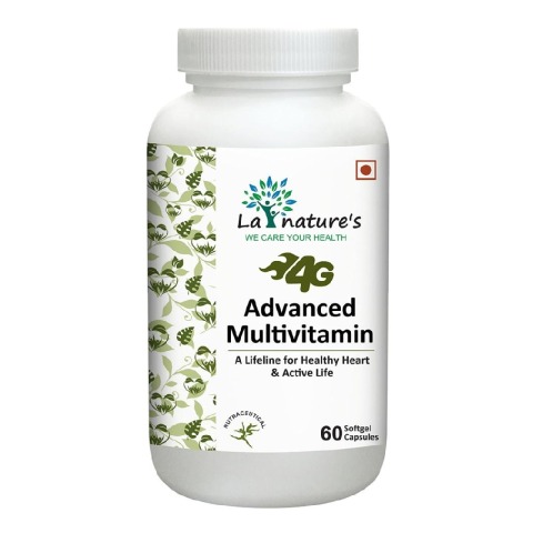 La Nature's 4G Advanced Multivitamin Formula,  60 softgels  Unflavoured 