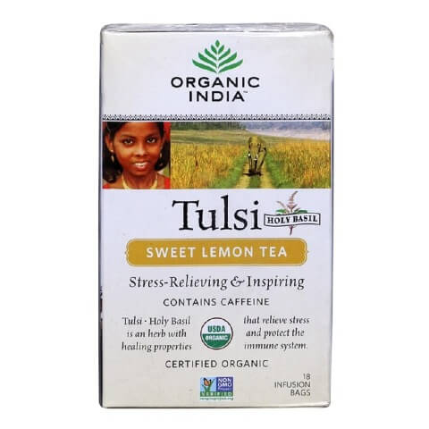 Organic India Tulsi Sweet Tea, Lemon 18 Piece(s)/Pack Organic India Tulsi Sweet Tea, Lemon 18 Piece(s)/Pack