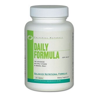 Universal Nutrition Daily Formula, 100 tablet(s) Unflavoured Universal Nutrition Daily Formula, 100 tablet(s) Unflavoured