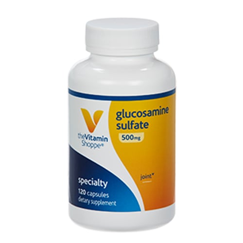 The Vitamin Shoppe Glucosamine Sulfate (500 mg), 120 capsules at Best