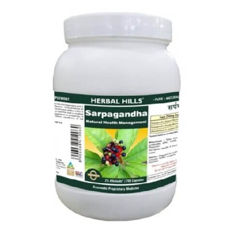 Herbal Hills Sarpagandha, 700 capsules Herbal Hills Sarpagandha, 700 capsules