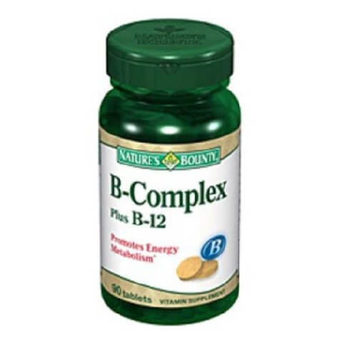 Nature's Bounty B-Complex Plus B-12, Unflavoured 90 tablet(s) Nature's Bounty B-Complex Plus B-12, Unflavoured 90 tablet(s)