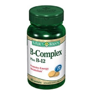 Nature's Bounty B-Complex Plus B-12, Unflavoured 90 tablet(s)