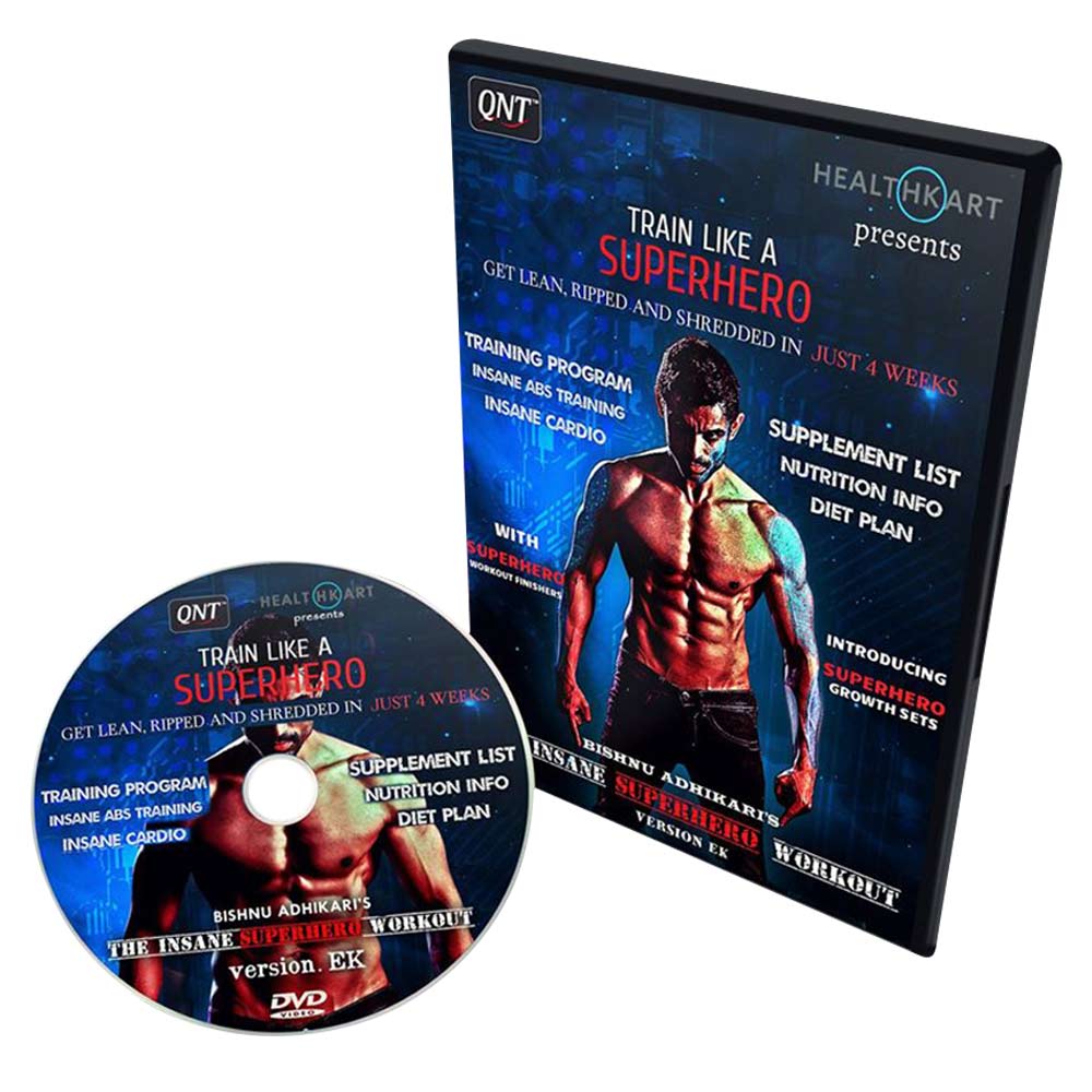 Insane Super Hero Workout DVD