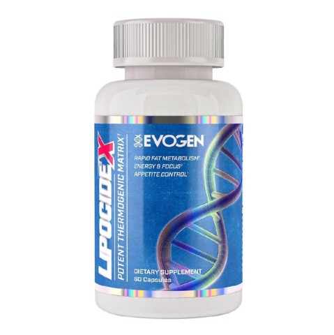 Evogen Lipocide X Fat Burner,  60 capsules  Unflavoured 