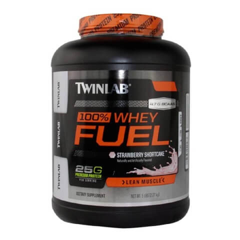 TWINLAB 100% Whey Fuel, 5 lb Strawberry Shortcake TWINLAB 100% Whey Fuel, 5 lb Strawberry Shortcake
