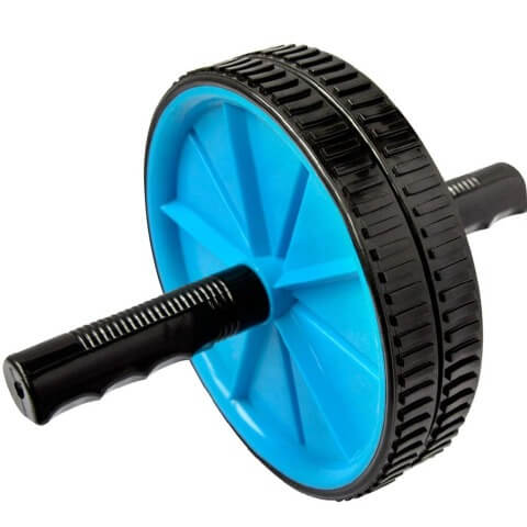 B Fit USA Exercise Wheel (3414), Black & Blue 22*23*6 Inches B Fit USA Exercise Wheel (3414), Black & Blue 22*23*6 Inches