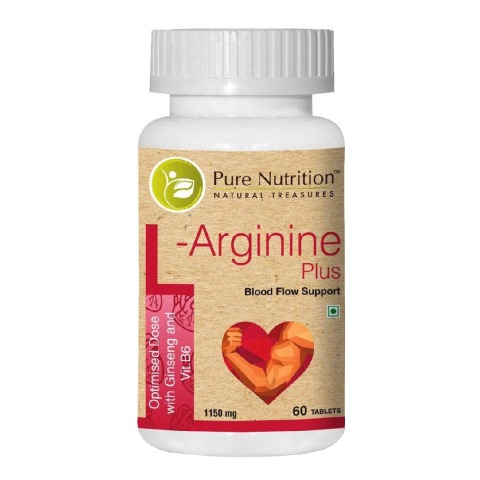 Pure Nutrition L Arginine Plus,  60 tablet(s) 