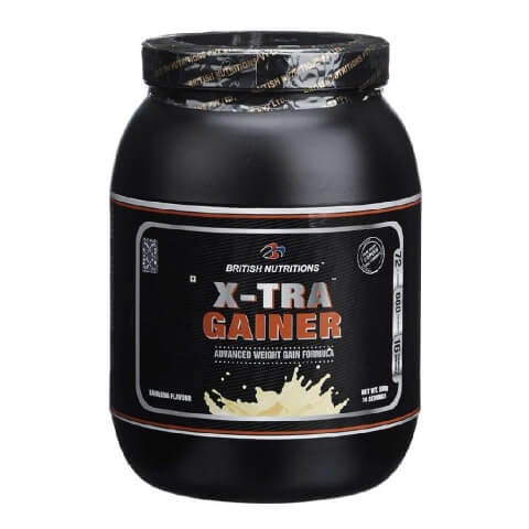 British Nutritions X-Tra Gainer, Banana 1.1 lb British Nutritions X-Tra Gainer, Banana 1.1 lb