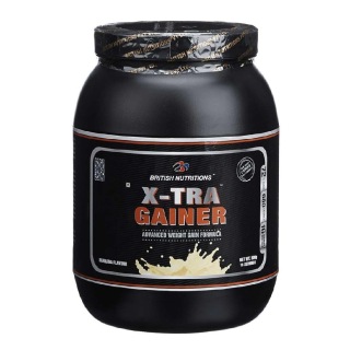 British Nutritions X-Tra Gainer, 1.1 lb Banana