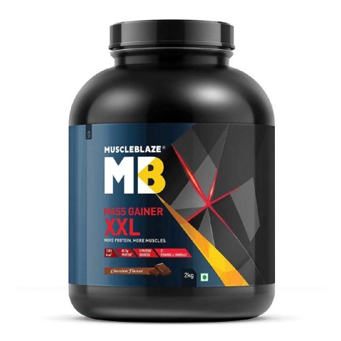 12 - MuscleBlaze Mass Gainer XXL, 4.4 lb Chocolate
