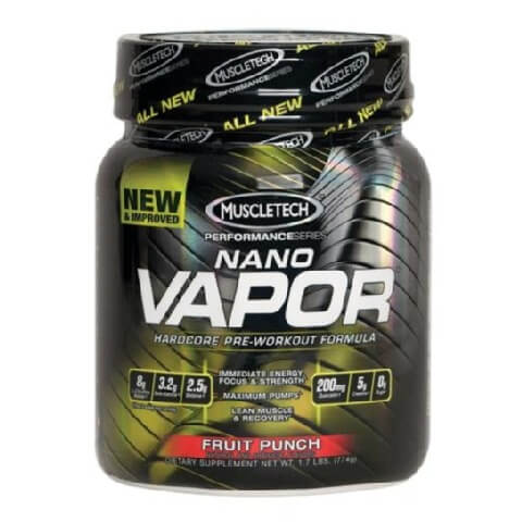 MuscleTech Nano Vapor Performance Series,  1.7 lb  61 Servings  Fruit Punch 
