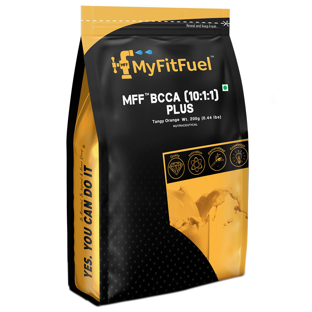 MyFitFuel BCAA 10:1:1 Plus,  0.44 lb  24 Servings  Tangy Orange 