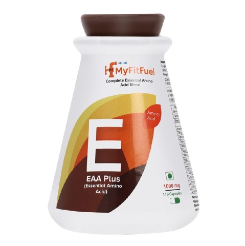 1 - MyFitFuel EAA Plus 1000 mg (Essential Amino Acid), 110 capsules 36 Servings Unflavoured