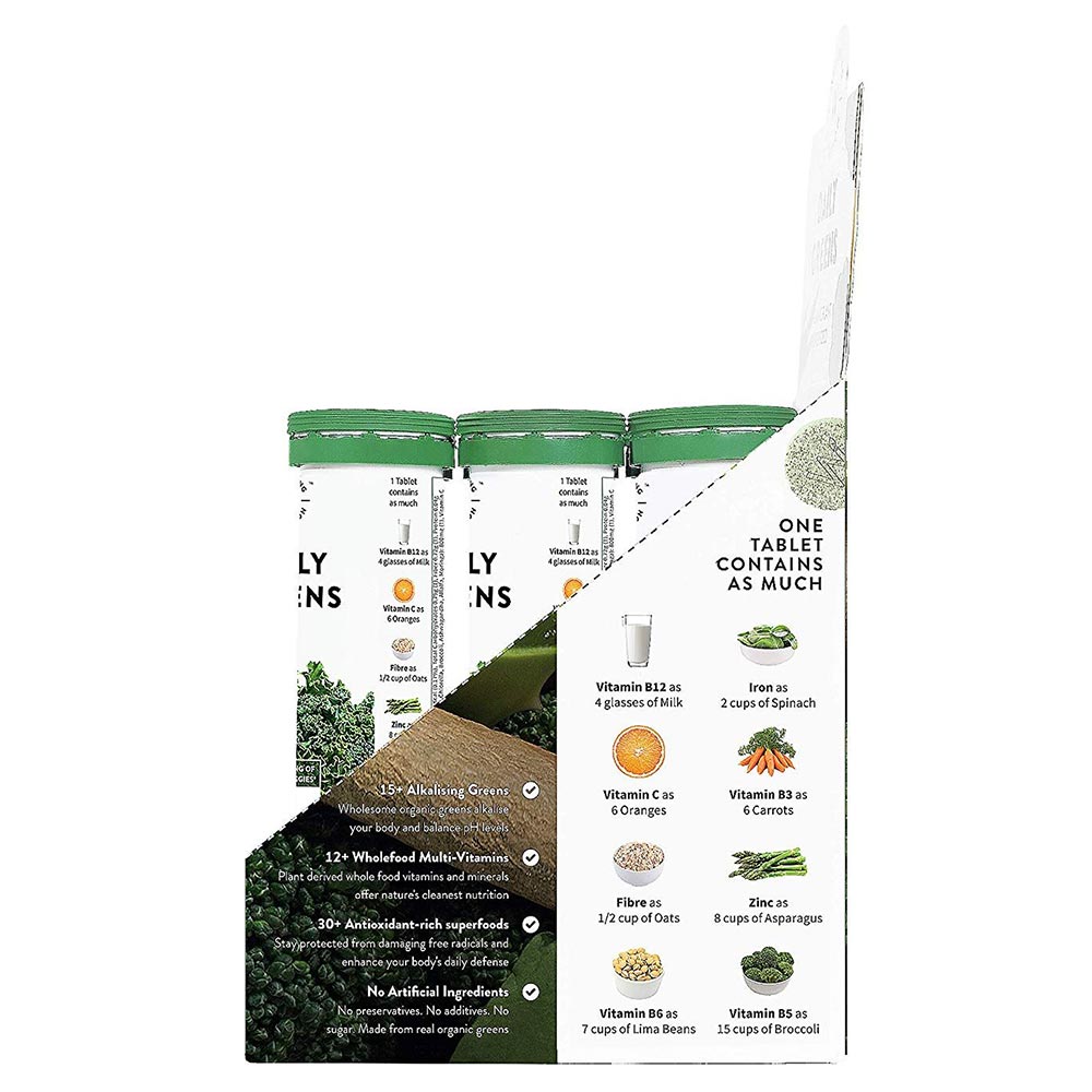Wellbeing Nutrition Daily Greens 15 tablet(s) Pack of 6