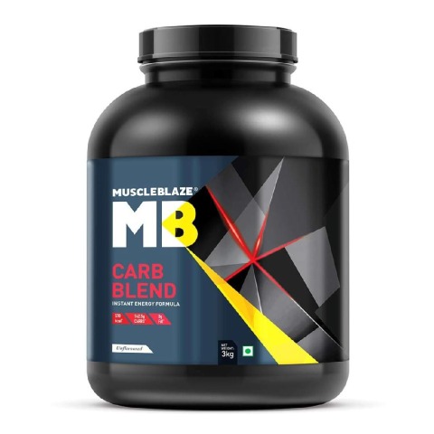 1 - MuscleBlaze Carb Blend OP, 6.6 lb Unflavoured