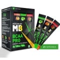 MuscleBlaze BCAA Pro Essential Amino Acids, 21 sachets/pack 21 Servings Watermelon, Fruit Splash & Green Apple