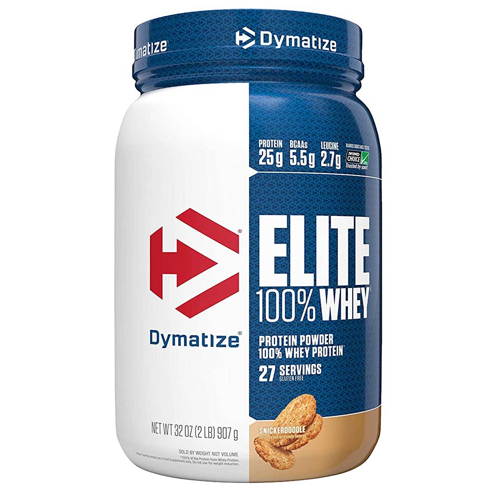 Dymatize Elite 100% Whey Protein,  2 lb  Snicker Doodle 