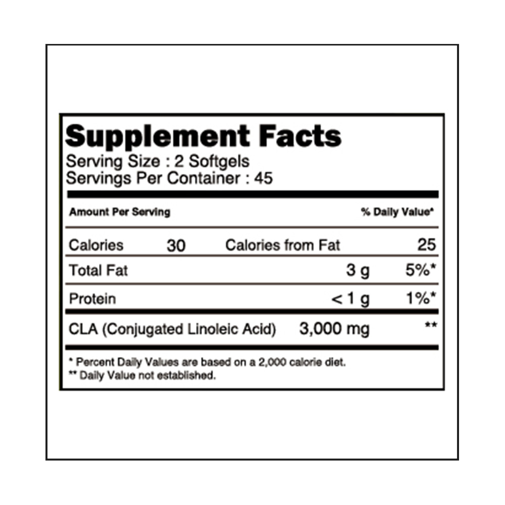 supplement - VX Nutrition CLA Extreme 1500,  90 softgels 