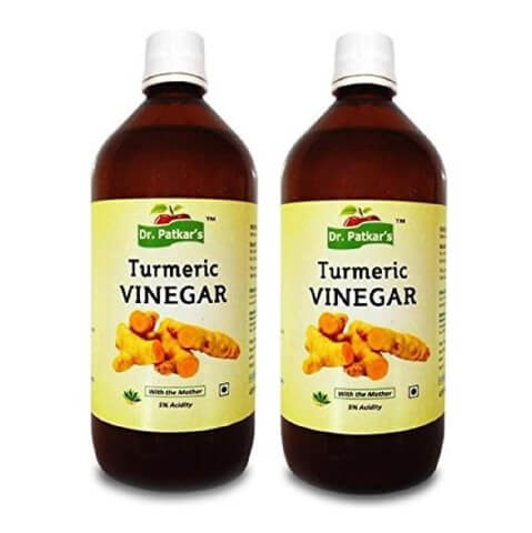 Dr. Patkar's Turmeric Vinegar Pack of 2, 1 L Dr. Patkar's Turmeric Vinegar Pack of 2, 1 L