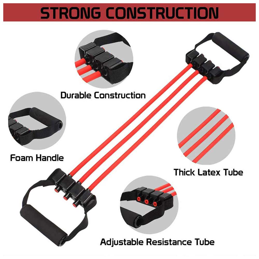 1 - Fitsy 8006 Pull Rope Rst Band,  Red  90 lb 