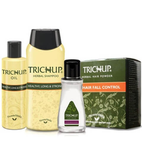 Trichup Hair Spa Kit,  Oil,Powder,Lotion &Shampoo  4 Piece(s)/Pack 
