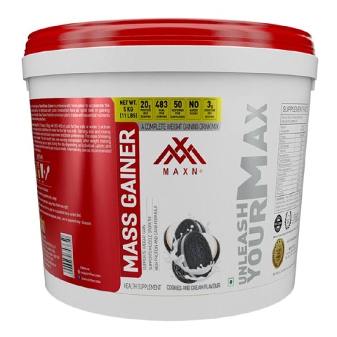 Maxn Mass Gainer,  11 lb  Cookies and Cream 