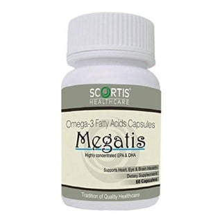 Scortis Omega 3 Fatty Acids - Megatis, 60 capsules