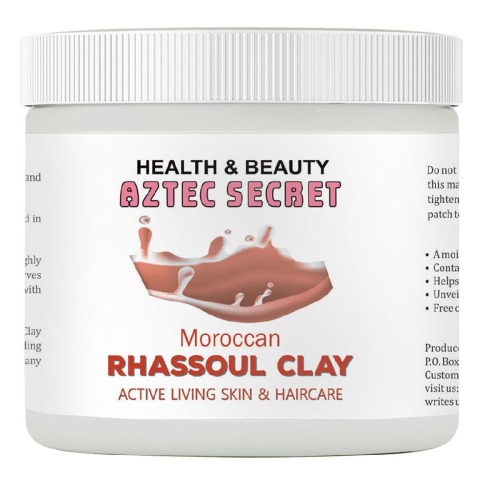 Aztec Secret Moroccan Rhassoul Clay,  454 g  for All Skin Types 